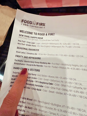 Menu Food & Fire Bbq-Taphouse - 8