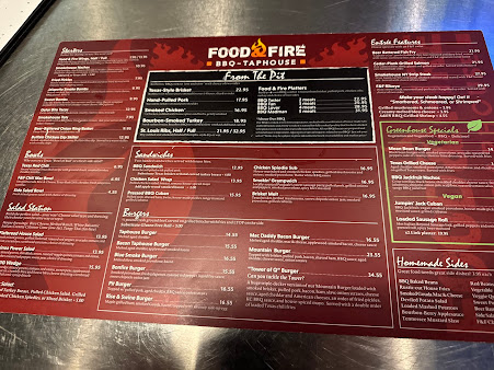 Menu Food & Fire Bbq-Taphouse - 9