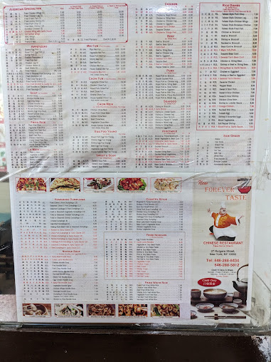 Menu Forever Taste - 0