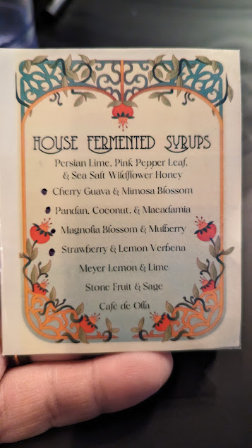 Menu Fox Tale Fermentation Project - 3