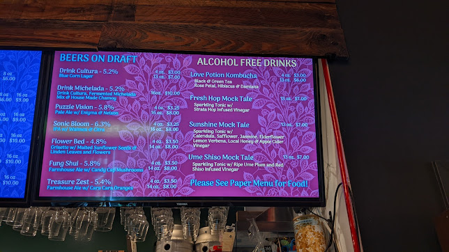 Menu Fox Tale Fermentation Project - 5