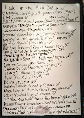 Menu Francesco's Hole In The Wall - 2