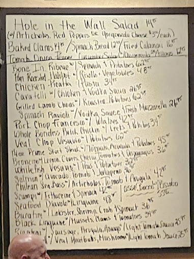 Menu Francesco's Hole In The Wall - 5
