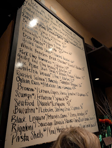 Menu Francesco's Hole In The Wall - 6