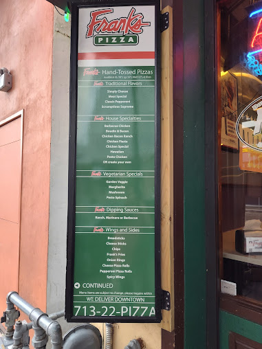 Menu Frank's Pizza - 6