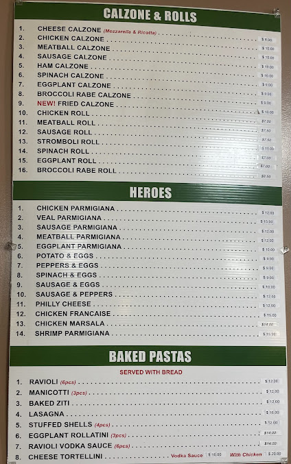 Menu Fratelli’s Pizzeria - 0