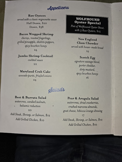 Menu Fraunces Tavern - 6