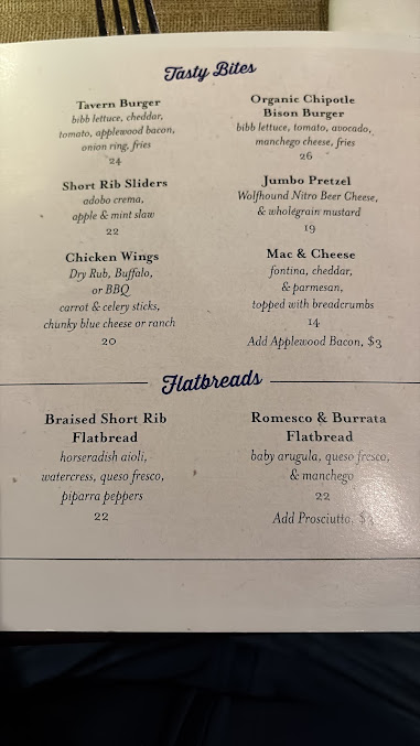 Menu Fraunces Tavern - 7
