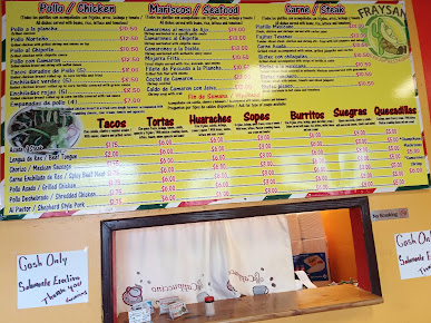 Menu Fraysan Mexican Restaurant - 2