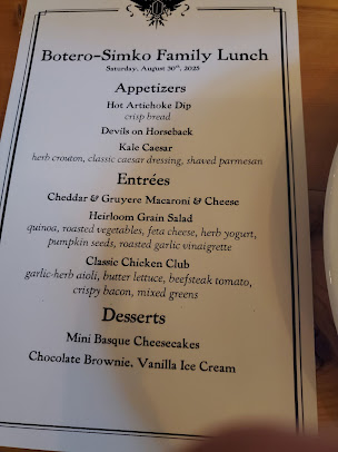 Menu Freemans - 2