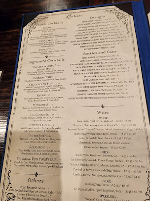 Menu French Quarter - 2