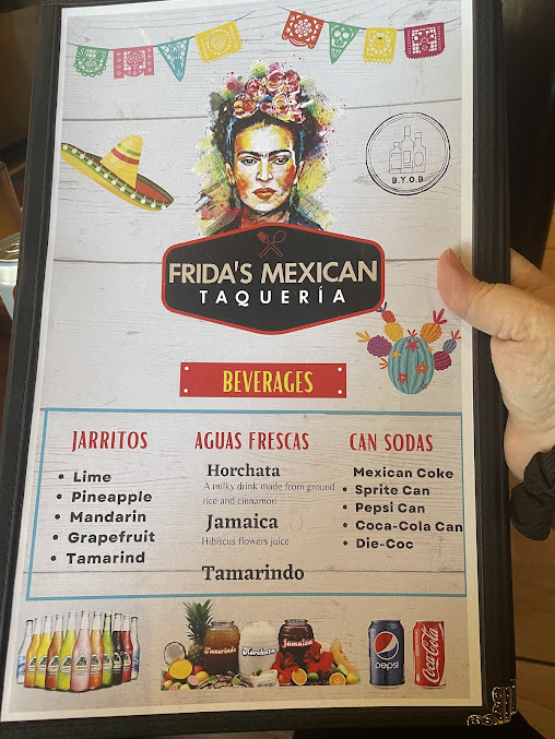 Menu Fridas Mexican Taqueria King Of Prussia - 9