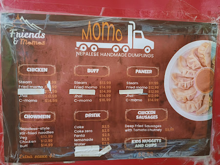 Menu Friends & Momos Woden - 6