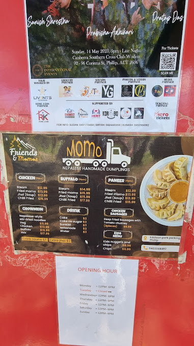 Menu Friends & Momos Woden - 7