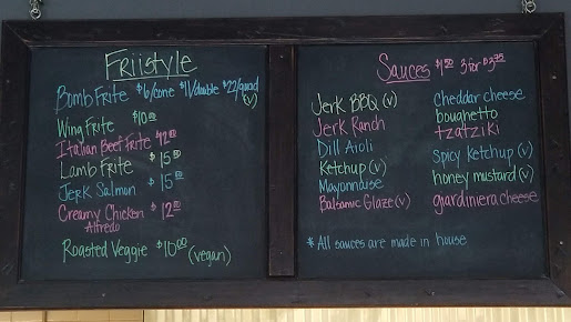 Menu Friistyle Chicago - 2