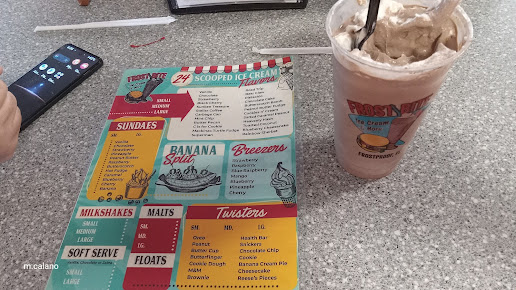Menu Frostbite Ice Cream More - 1