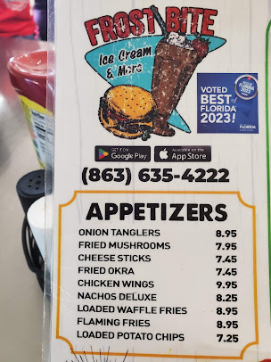 Menu Frostbite Ice Cream More - 7