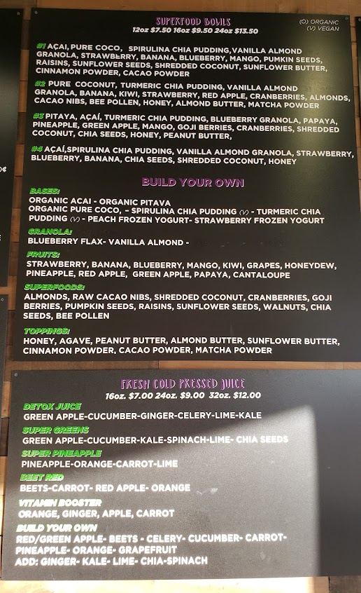 Menu Fruit Fresh Superfood Delights - 2
