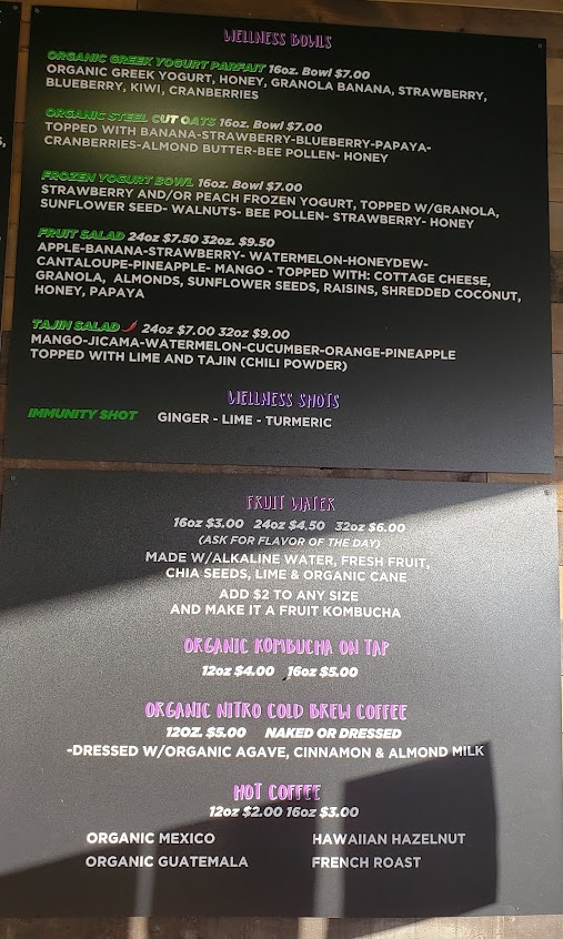 Menu Fruit Fresh Superfood Delights - 4