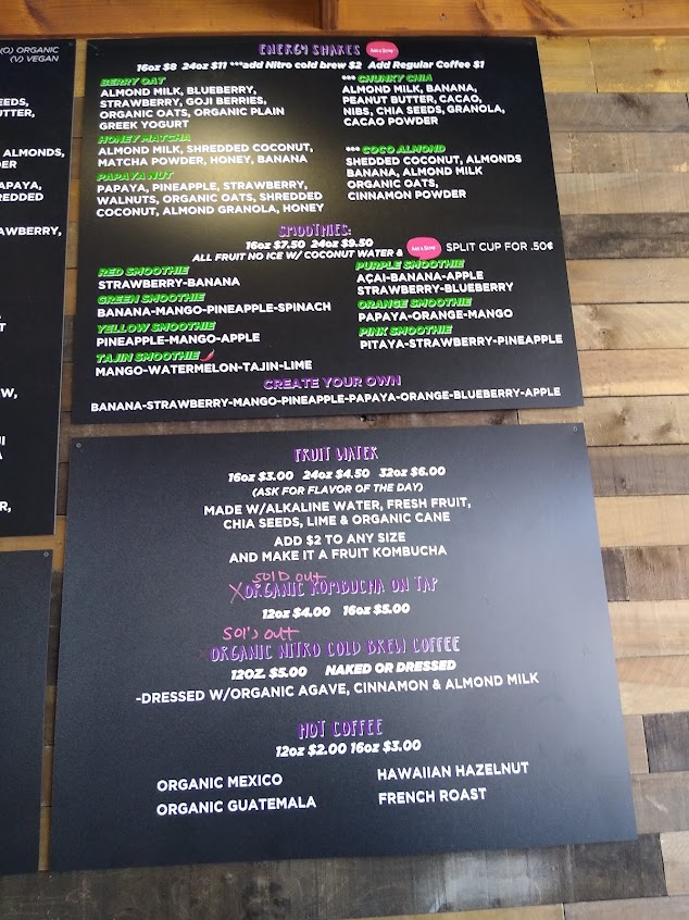 Menu Fruit Fresh Superfood Delights - 5