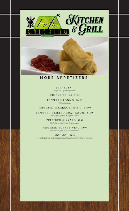 Menu Fufu Catering Kitchen And Grill - 4