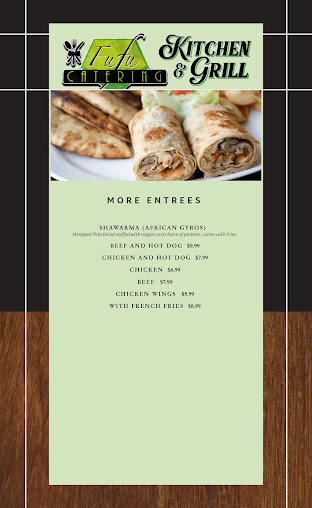 Menu Fufu Catering Kitchen And Grill - 5