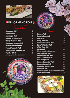 Menu Fuji Sushi Steak House - 2