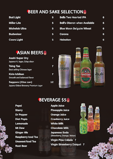 Menu Fuji Sushi Steak House - 5