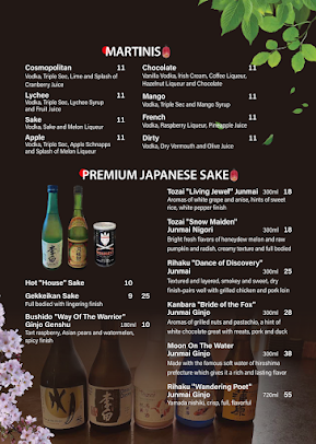 Menu Fuji Sushi Steak House - 9