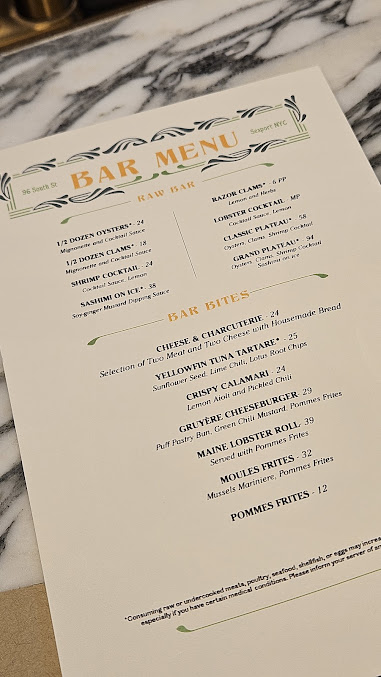 Menu Fulton Fish Co. - 1