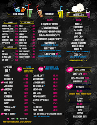 Menu Funk 'N Waffles - 1
