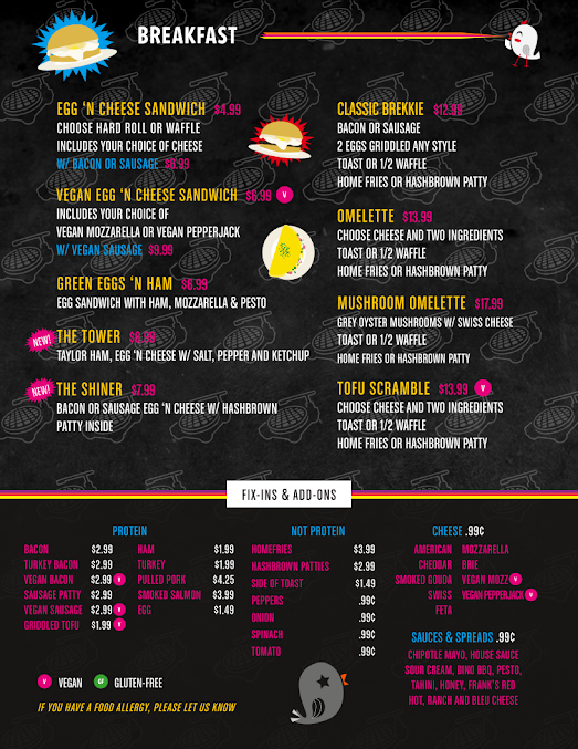 Menu Funk 'N Waffles - 9