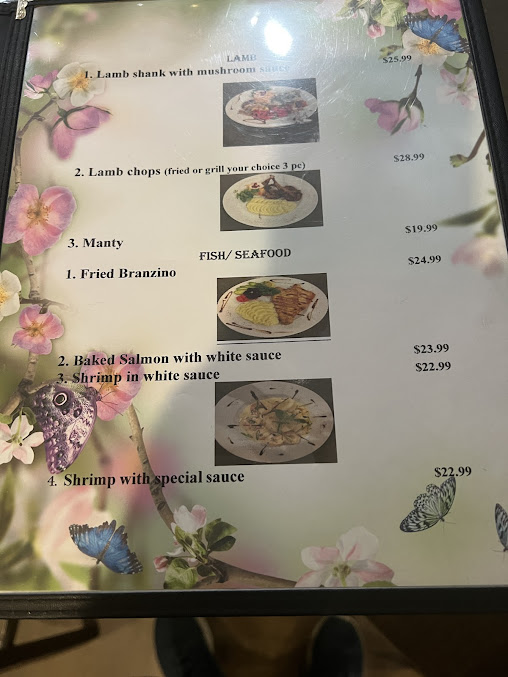 Menu Garden Of Joy Fl - 0