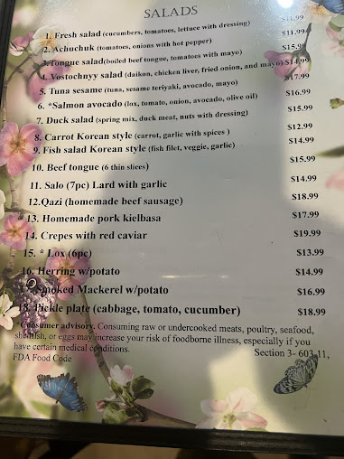 Menu Garden Of Joy Fl - 5