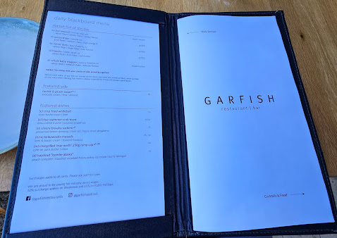 Menu Garfish - 0