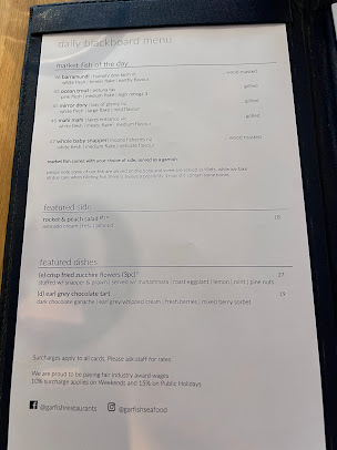 Menu Garfish - 4