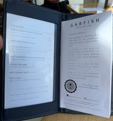 Menu Garfish - 7