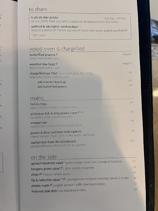 Menu Garfish - 8