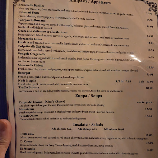 Menu Garibaldi Of Garner - 4
