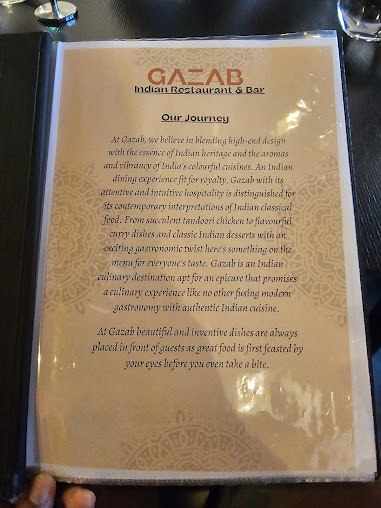 Menu Gazab - 2