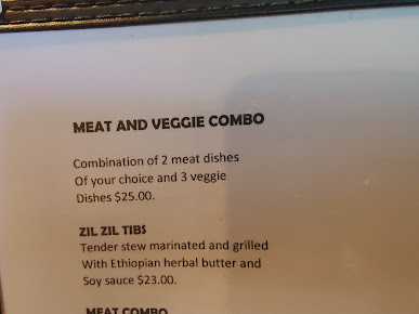 Menu Gebeta Ethiopian Bar And Restaurant - 7