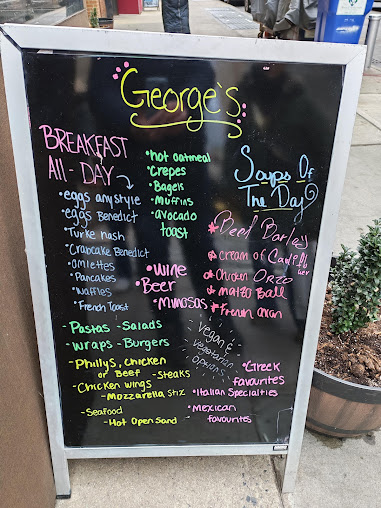 Menu George's - 3