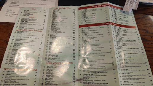 Menu Ginza Japanese Steak Seafood & Sushi Bar - 0