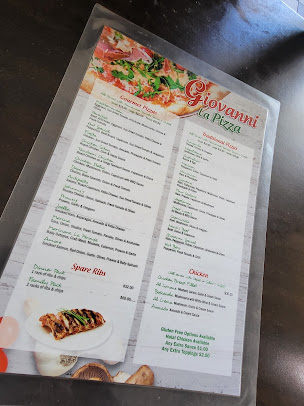 Menu Giovanni La Pizza - 2