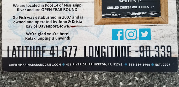 Menu Go Fish Marina Bar Grill - 2