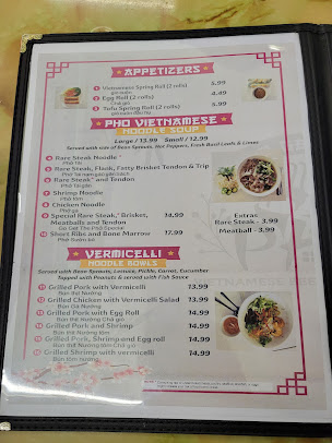 Menu Go Get The Pho - 1
