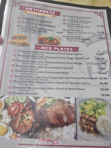 Menu Go Get The Pho - 3