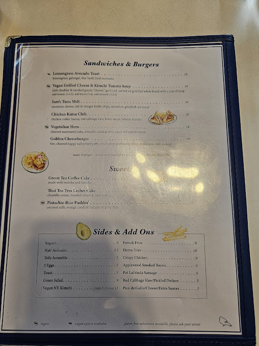 Menu Golden Diner - 5