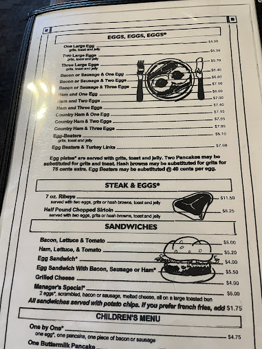 Menu Golden Griddle Pancake House - 3