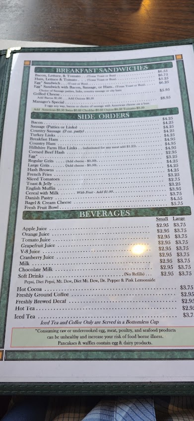 Menu Golden Griddle Pancake House - 5